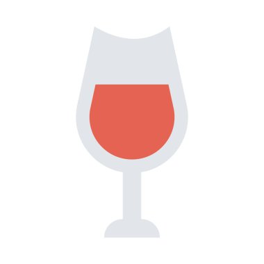 şarap ikonu vektör illüstrasyonu 