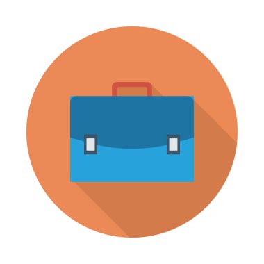 çanta simgesi vektör illüstrasyonu 