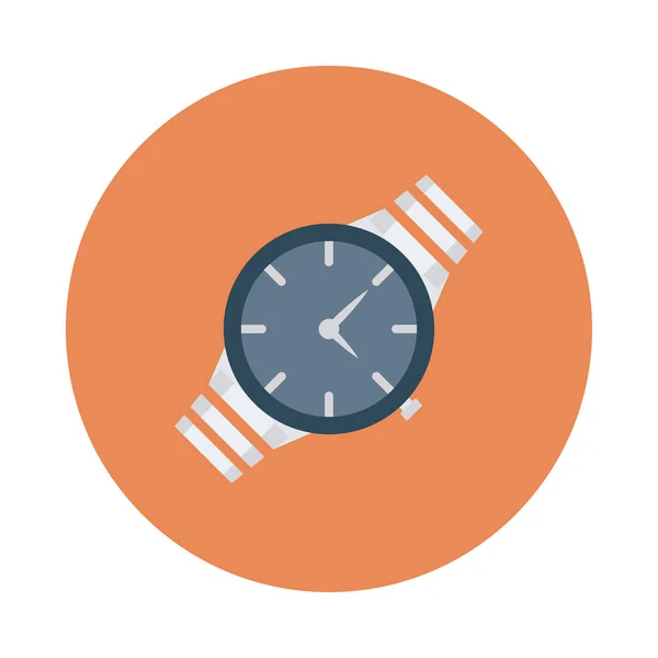 Horloge Pictogram Vector Illustratie — Stockvector