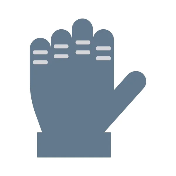 Handschuh Symbol Vektor Illustration — Stockvektor