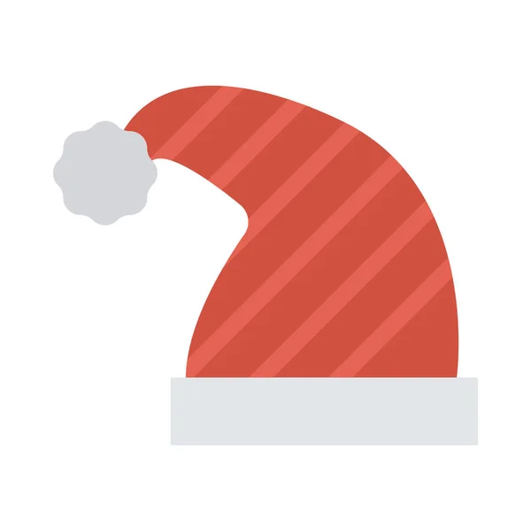 Santa Hat Icon Vector Illustration — Stock Vector