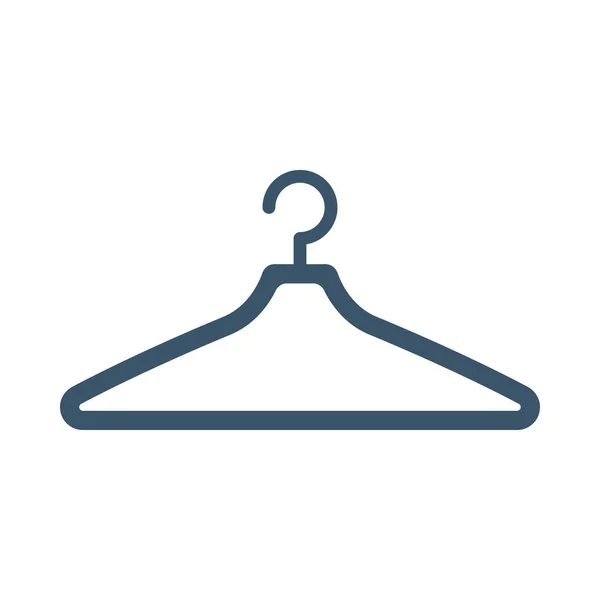 Coat Hanger Vector Illustration — Stock Vector