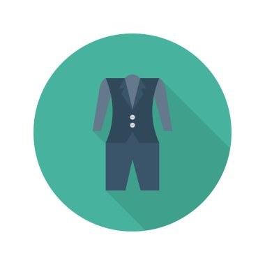 giysi simgesi vektör illüstrasyonu 