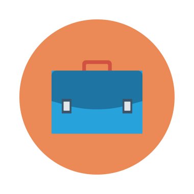 çanta simgesi vektör illüstrasyonu 