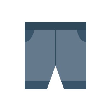 pantolon simgesi vektör illüstrasyonu 