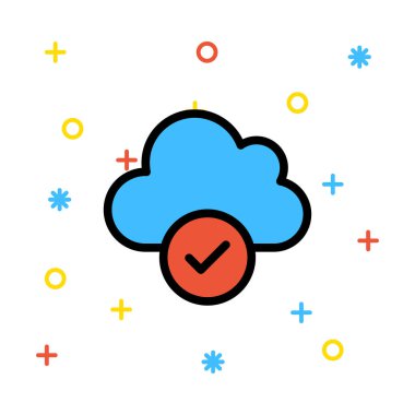 onay nokta vektör çizim 