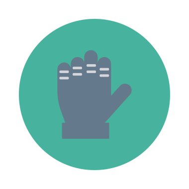 Beyaz arka plan üzerinde izole moda düz simgesi 