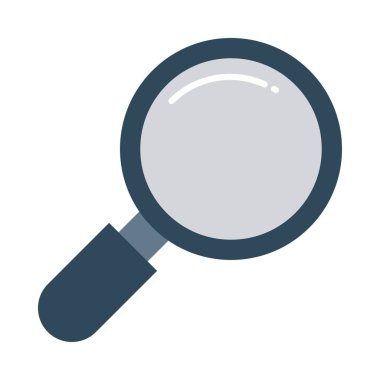 Büyütme cam vektör illüstrasyonu 