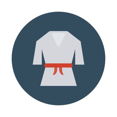 Beyaz arka plan üzerinde izole moda düz simgesi 