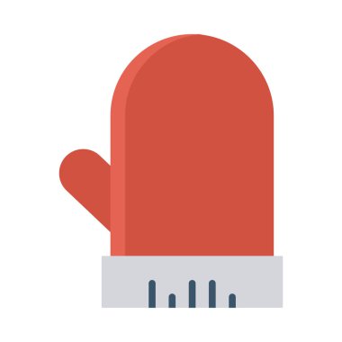 mitten simge vektör çizim 