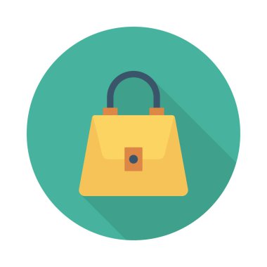 çanta simgesi vektör illüstrasyonu 