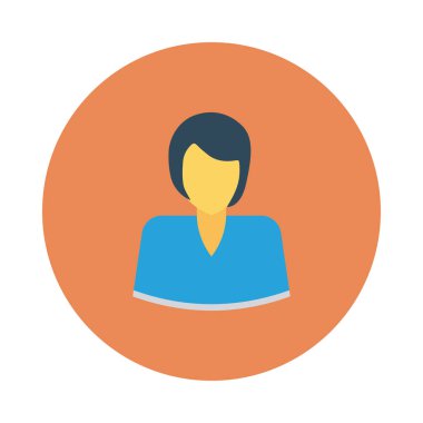 Beyaz arka plan üzerinde izole moda renk web simgesi 