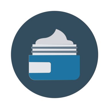 krem simge vektör çizim 