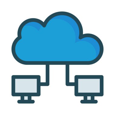 bellek simge vektör çizim 