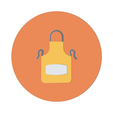 önlük simge vektör çizim 