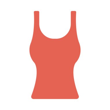 t-shirt simgesi vektör illüstrasyonu 