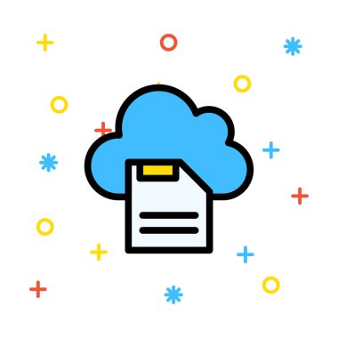 koruyucu simge vektör çizim 