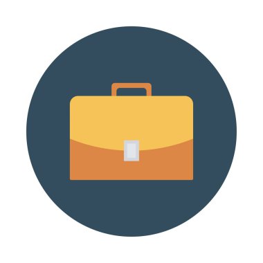 çanta simgesi vektör illüstrasyonu 