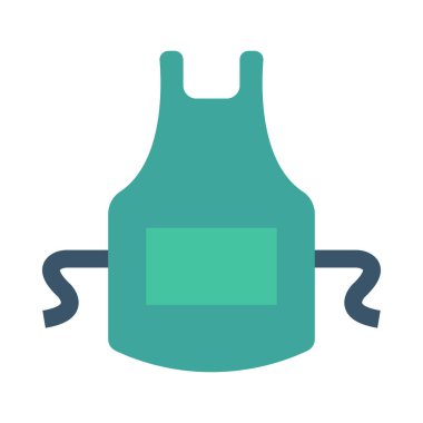 Beyaz arka plan üzerinde izole moda düz simgesi 