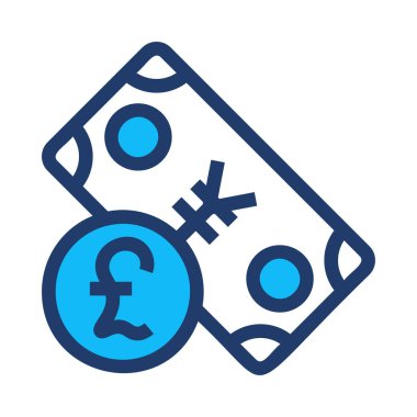 para simgesi vektör illüstrasyonu 