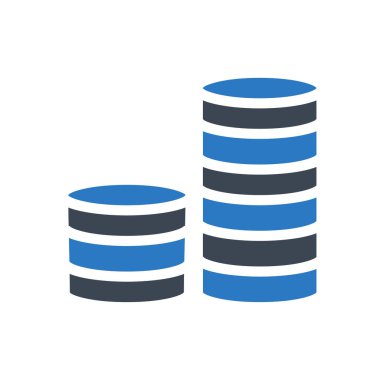 Çip simgesi vektör illüstrasyonu 