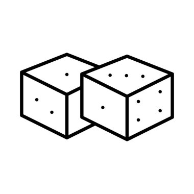 zar simgesi vektör illüstrasyonu  