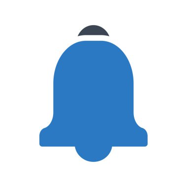 Çan simgesi vektör illüstrasyonu 