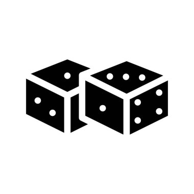 zar simgesi vektör illüstrasyonu  