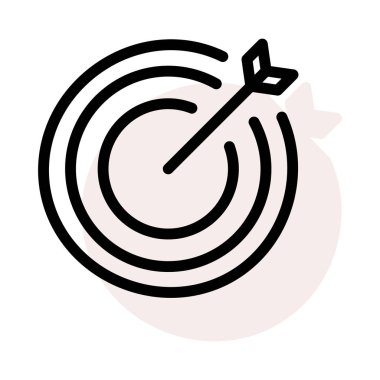 hedef web simge vektör çizim  