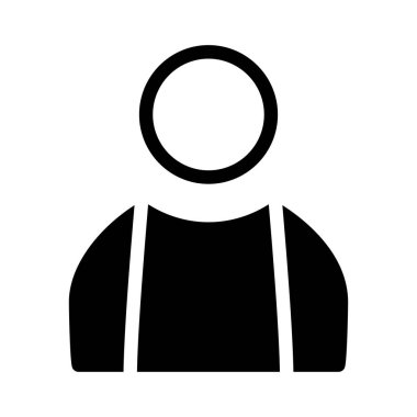 man simgesi vektör illüstrasyonu 