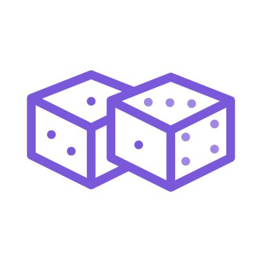 zar simgesi vektör illüstrasyonu  