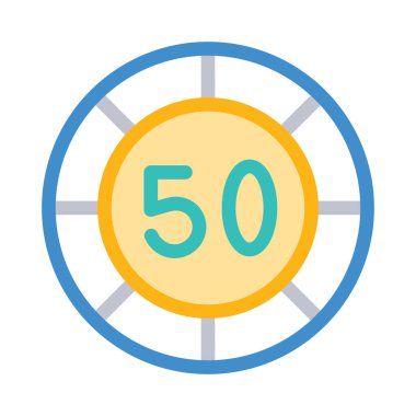 elli simge vektör çizim 