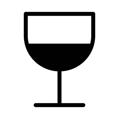 Şarap kadehi vektör çizim 