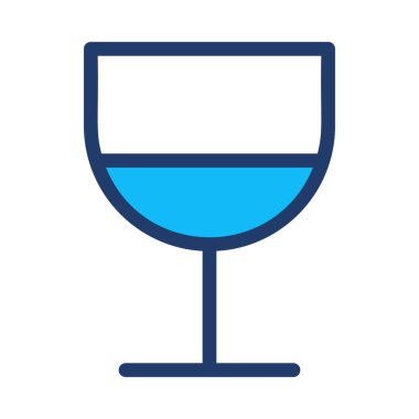 Şarap kadehi vektör çizim 