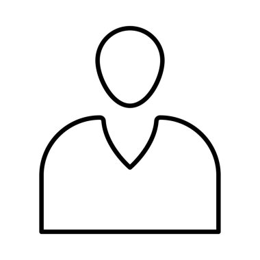 man simgesi vektör illüstrasyonu 