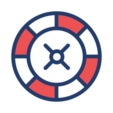 Kumarbaz stil vektör çizim 