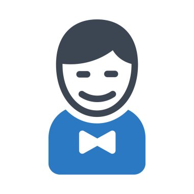 man simgesi vektör illüstrasyonu 