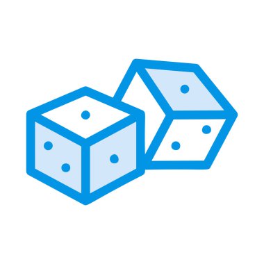 zar simgesi vektör illüstrasyonu 