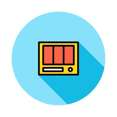 Web simgesi vektör illüstrasyonu 