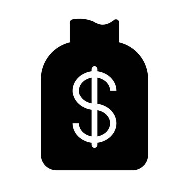 Dolar simgesi vektör illüstrasyonu 