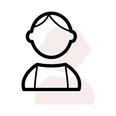 Kumarbaz simge vektör çizim üzerinde beyaz