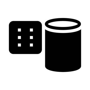 zar simgesi vektör illüstrasyonu 