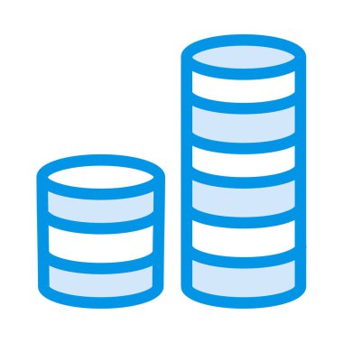 Çip simgesi vektör illüstrasyonu 