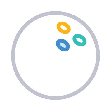 Bowling topu vektör çizim 