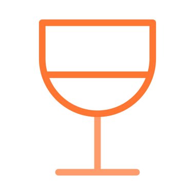 Şarap kadehi vektör çizim 