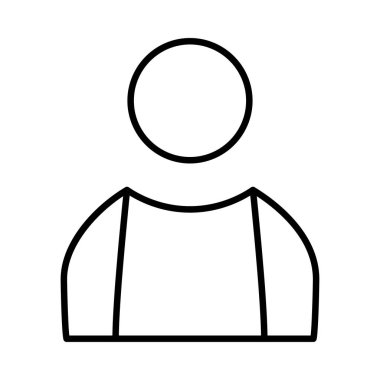 man simgesi vektör illüstrasyonu 