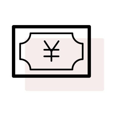 Beyaz arka plan üzerinde izole iş renk web simgesi 