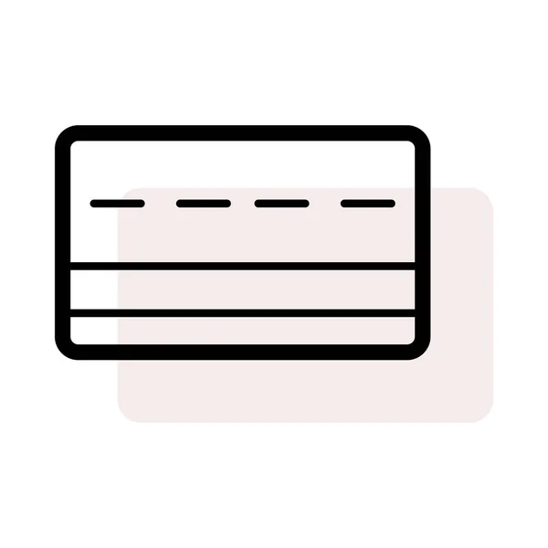 Веб Іконка Ділового Кольору Ізольована Білому Тлі — стоковий вектор