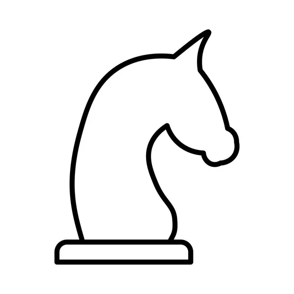 Figura Cavalo Ilustração Vetorial —  Vetores de Stock