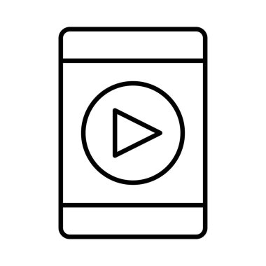 oyuncu simge vektör çizim 